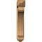 Ekena Millwork Legacy Arts and Crafts Rough Sawn Bracket w/ Offset Brace, Western Red Cedar, 8"W x 38"D x 44"H BKT0806X38X44LEC03RWR - alternate 4